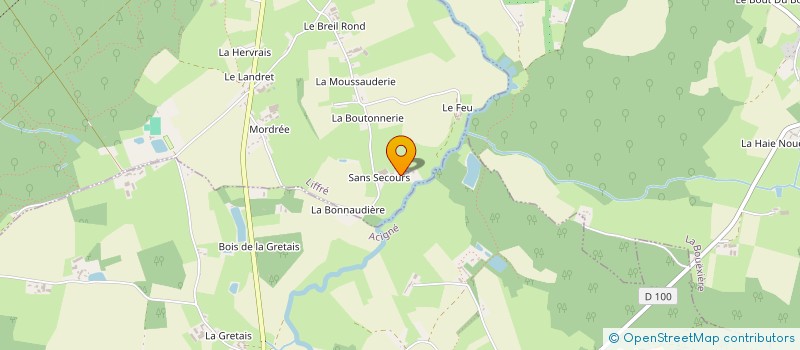 localisation de l'entreprise MONSIEUR LOIC GUILLET à LIFFRE