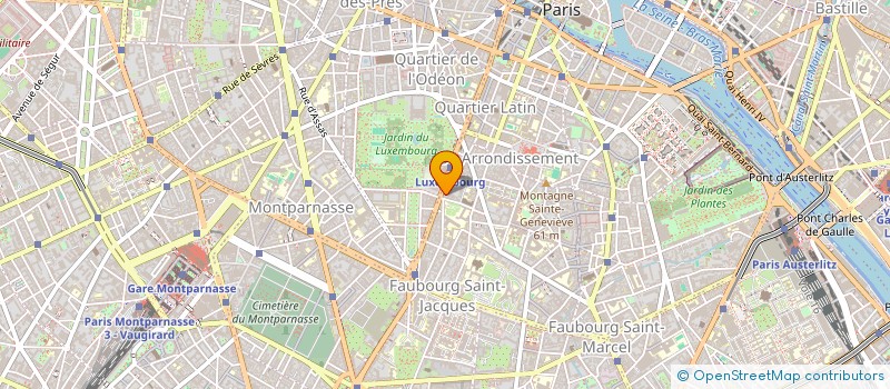 localisation de l'entreprise MONSIEUR LOIC GUILLEVIN  PARIS