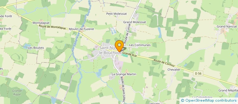 localisation de l'entreprise MONSIEUR LOIC GUILLON  SAINT-NIZIER-LE-BOUCHOUX