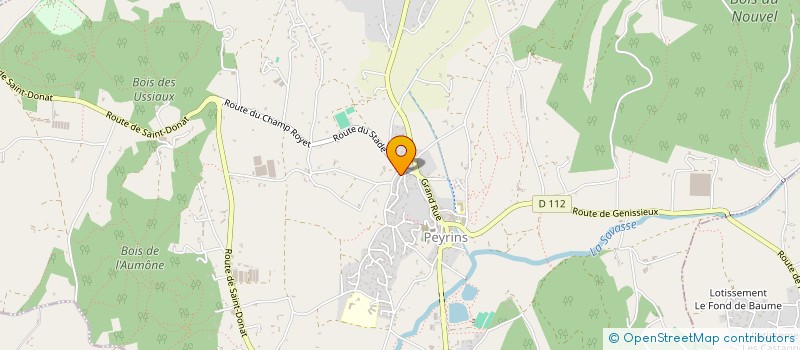 localisation de l'entreprise MONSIEUR LOIC GUILLOU  PEYRINS