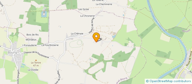 localisation de l'entreprise MONSIEUR LOIC GUILLOUX à SOULAIRE-ET-BOURG