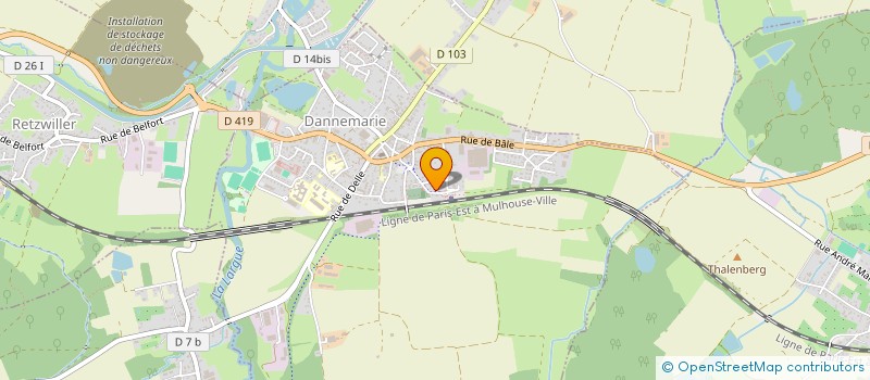 localisation de l'entreprise MONSIEUR LOIC HAFFNER  MONTREUX-VIEUX