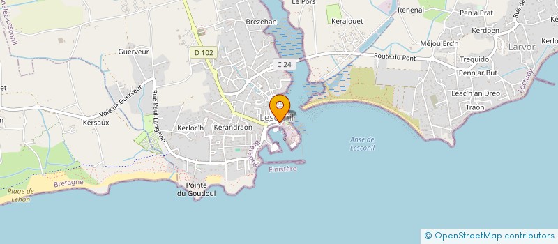 localisation de l'entreprise MONSIEUR LOIC HAMEL à PLOBANNALEC-LESCONIL