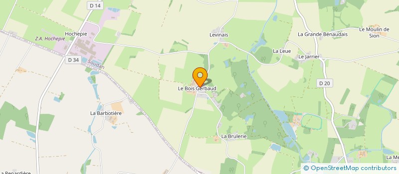 localisation de l'entreprise MONSIEUR LOIC HARDOU à SOUDAN