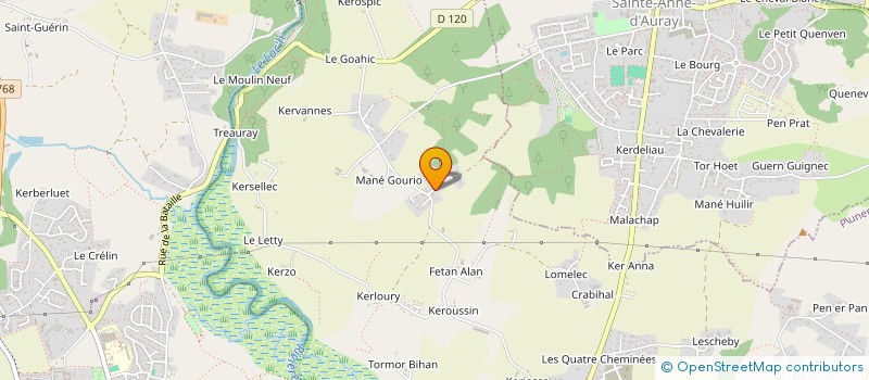 localisation de l'entreprise MONSIEUR LOIC HAREL  PLUNERET