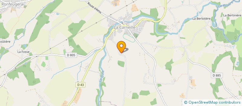 localisation de l'entreprise MONSIEUR LOIC HARIVEL à ATHIS-VAL DE ROUVRE