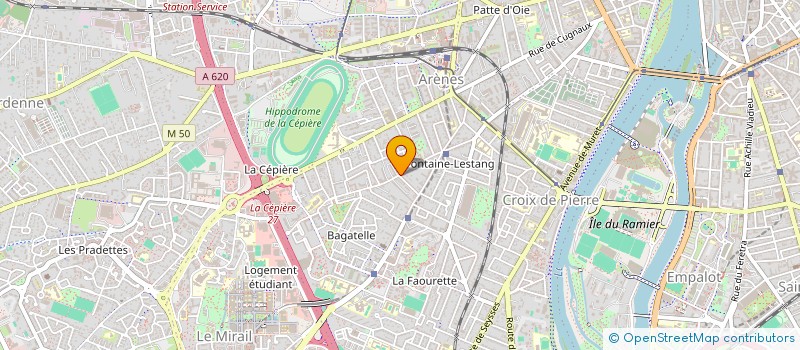 localisation de l'entreprise MONSIEUR LOIC HASCOET  TOULOUSE