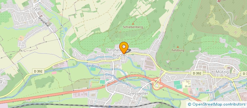 localisation de l'entreprise MONSIEUR LOIC HELM  DINSHEIM-SUR-BRUCHE