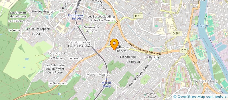 localisation de l'entreprise MONSIEUR LOIC HENRI ANDRE MAR LE TERSEC  SAINT-GERMAIN-EN-LAYE