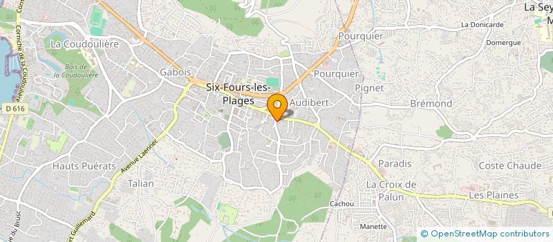 localisation de l'entreprise MONSIEUR LOIC HERMAND à SIX-FOURS-LES-PLAGES