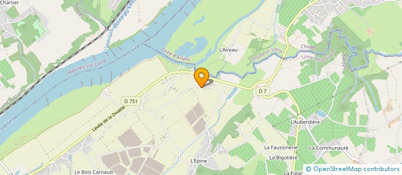 localisation de l'entreprise MONSIEUR LOIC HERY à DIVATTE-SUR-LOIRE