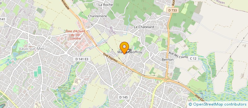 localisation de l'entreprise MONSIEUR LOIC HETIER  ROYAN