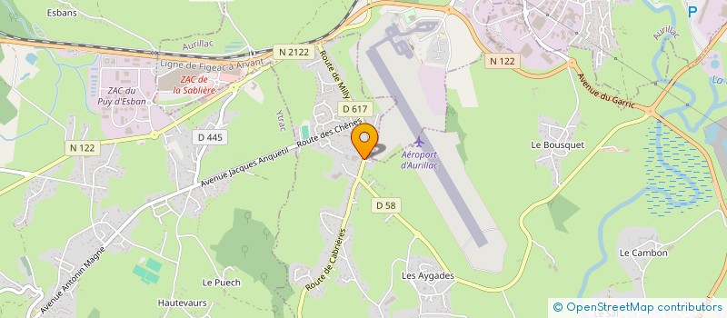 localisation de l'entreprise MONSIEUR LOIC HIVERT à ARPAJON-SUR-CERE
