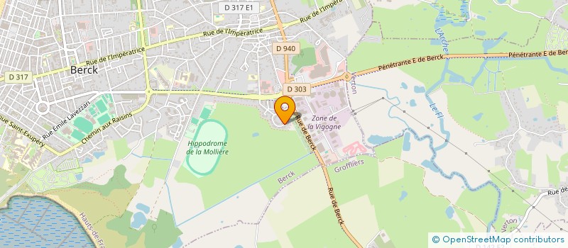 localisation de l'entreprise MONSIEUR LOIC HOFFENBACH  BERCK