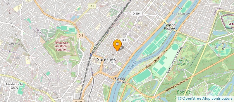 localisation de l'entreprise MONSIEUR LOIC HOUBLON à SURESNES