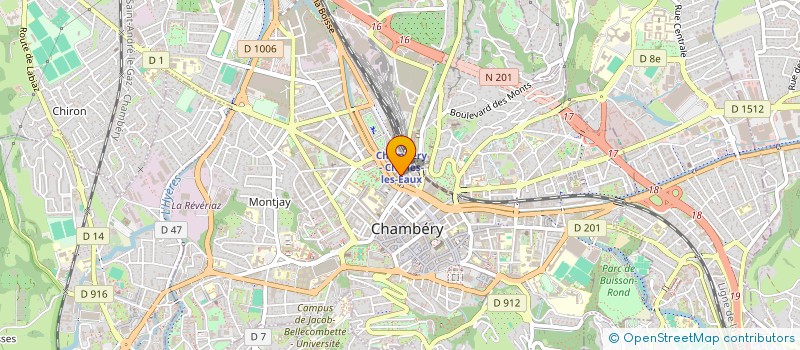 localisation de l'entreprise MONSIEUR LOIC HOUOT  CHAMBERY