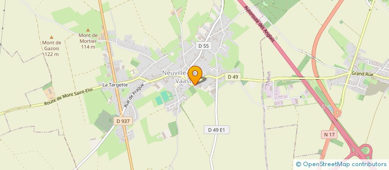 localisation de l'entreprise MONSIEUR LOIC HOUZET  NEUVILLE-SAINT-VAAST