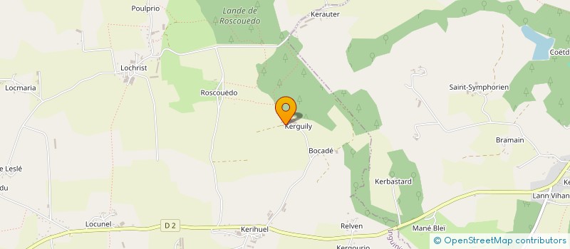 localisation de l'entreprise MONSIEUR LOIC HUBERT  INGUINIEL