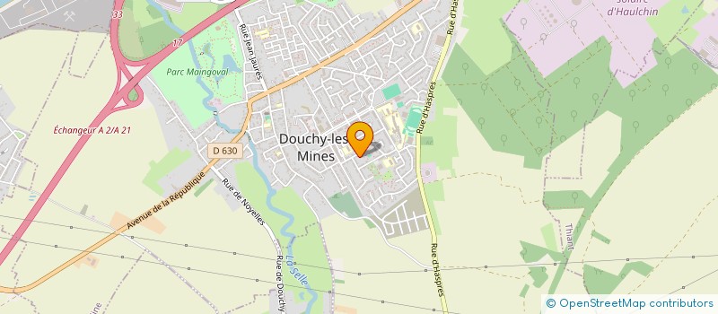 localisation de l'entreprise MONSIEUR LOIC IACOBACCI à DOUCHY-LES-MINES