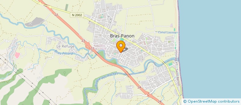 localisation de l'entreprise MONSIEUR LOIC ICHANE  BRAS-PANON