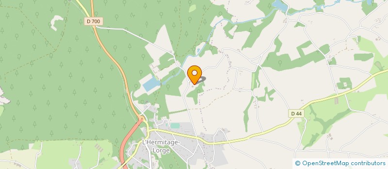 localisation de l'entreprise MONSIEUR LOIC ISEBE  PLOEUC-L'HERMITAGE