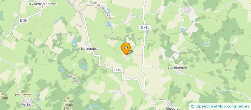 localisation de l'entreprise MONSIEUR LOIC JABAUD à CHATEAUPONSAC