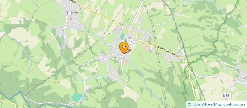 localisation de l'entreprise MONSIEUR LOIC JACOB  BUZY