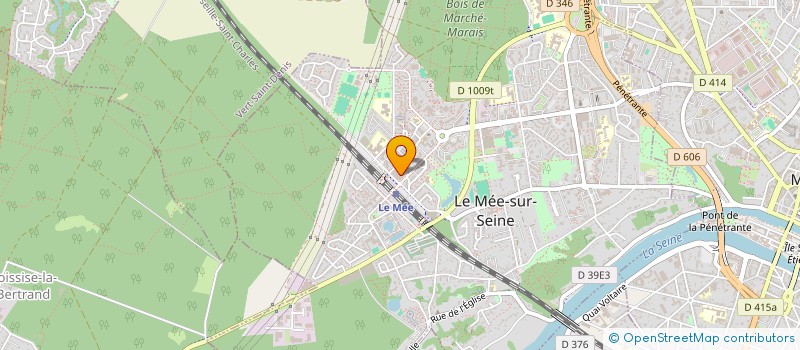 localisation de l'entreprise MONSIEUR LOIC JACQUENET  LE MEE-SUR-SEINE