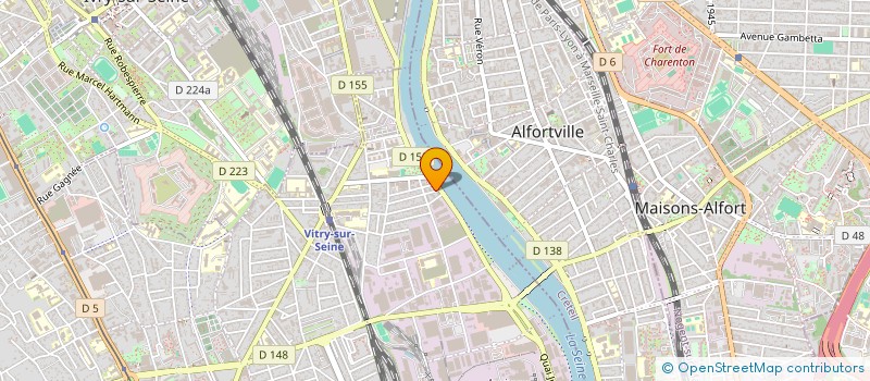 localisation de l'entreprise MONSIEUR LOIC JACQUES BOUCHET à VITRY-SUR-SEINE