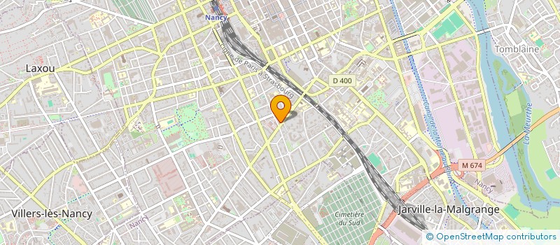 localisation de l'entreprise MONSIEUR LOIC JACQUOT  NANCY
