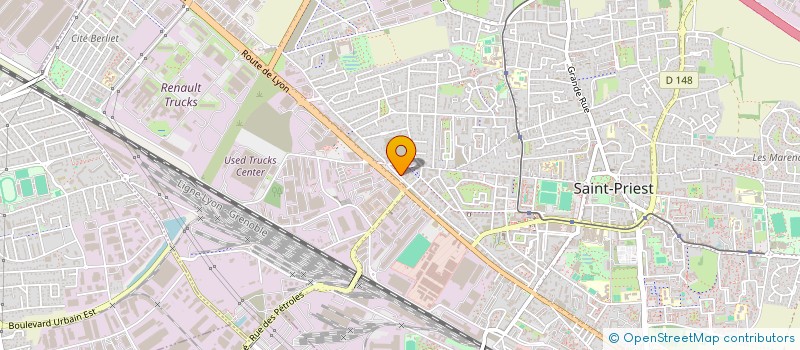 localisation de l'entreprise MONSIEUR LOIC JAMES  SAINT-PRIEST