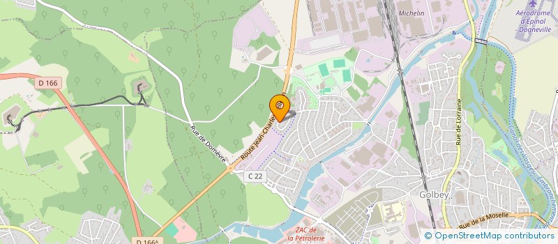 localisation de l'entreprise MONSIEUR LOIC JANDIN  GOLBEY