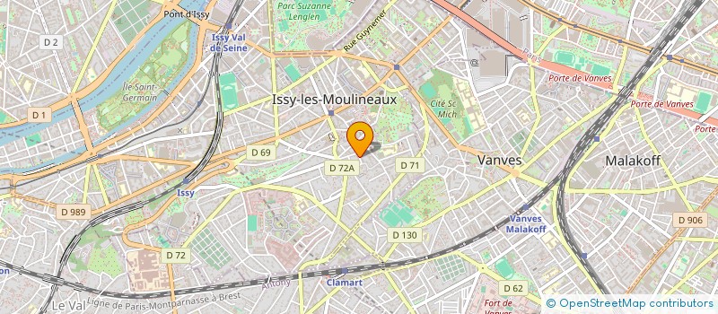 localisation de l'entreprise MONSIEUR LOIC JANIN à ISSY-LES-MOULINEAUX
