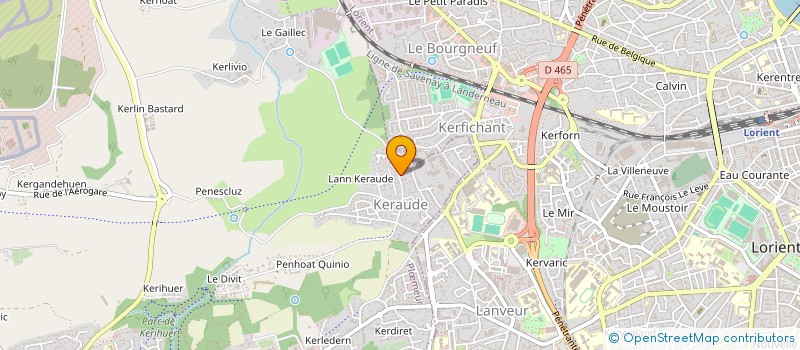 localisation de l'entreprise MONSIEUR LOIC JEAN  PLOEMEUR