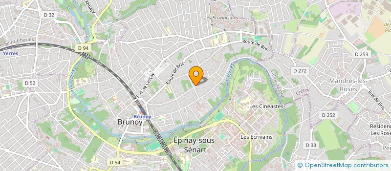 localisation de l'entreprise MONSIEUR LOIC JEAN à BRUNOY