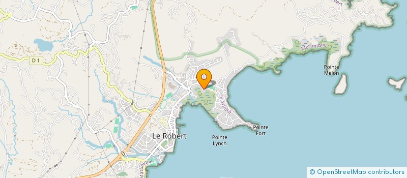 localisation de l'entreprise MONSIEUR LOIC JEAN-BAPTISTE-ADOLPHE à LE ROBERT