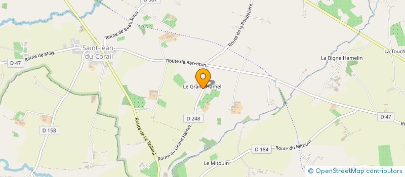 localisation de l'entreprise MONSIEUR LOIC JEHAN à MORTAIN-BOCAGE