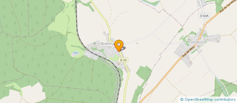 localisation de l'entreprise MONSIEUR LOIC JEOFFROY  BRETTNACH