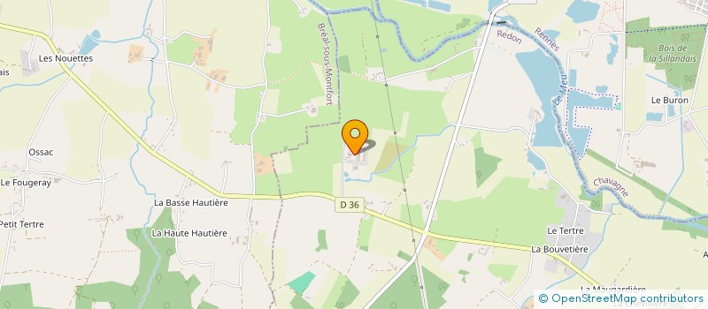 localisation de l'entreprise MONSIEUR LOIC JOUANOLLE  GOVEN