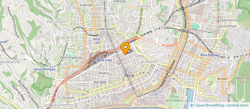 localisation de l'entreprise MONSIEUR LOIC JOURON  NICE