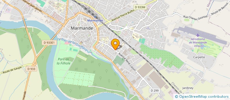 localisation de l'entreprise MONSIEUR LOIC JUAN  MARMANDE