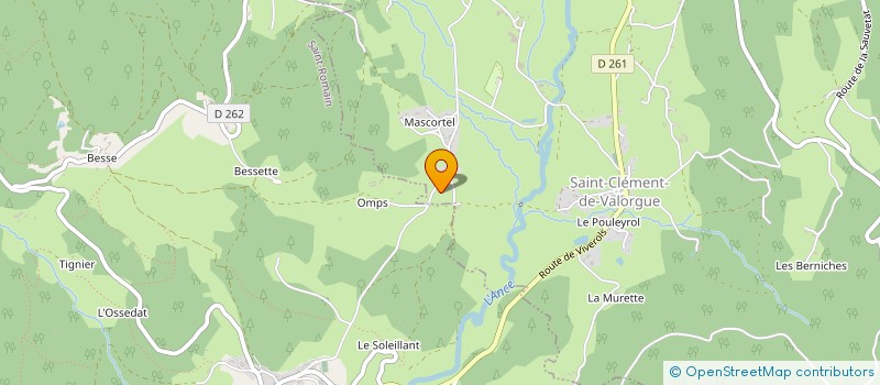 localisation de l'entreprise MONSIEUR LOIC JULES LEON RUBY  SAINT-CLEMENT-DE-VALORGUE