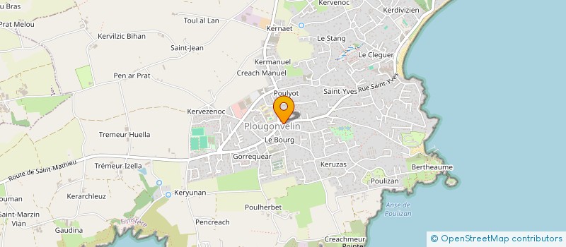 localisation de l'entreprise MONSIEUR LOIC KAIGRE à PLOUGONVELIN