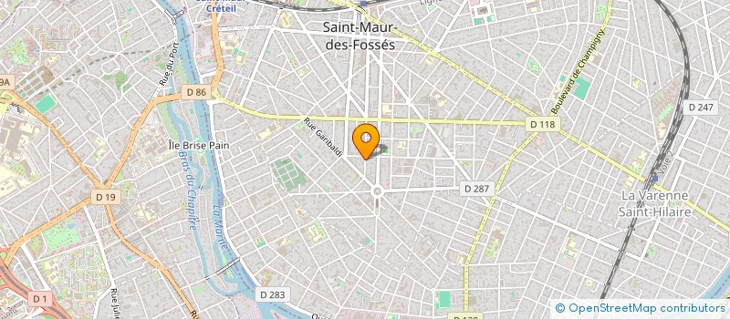 localisation de l'entreprise MONSIEUR LOIC KERMAGORET à SAINT-MAUR-DES-FOSSES