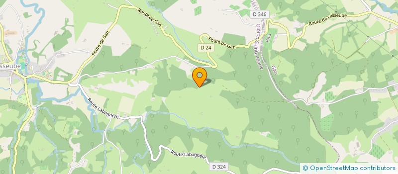 localisation de l'entreprise MONSIEUR LOIC KERVINIO  LASSEUBE