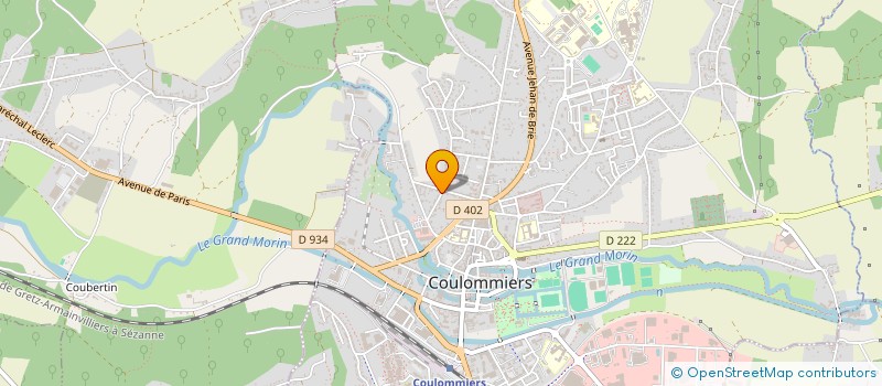 localisation de l'entreprise MONSIEUR LOIC KOLLY à COULOMMIERS