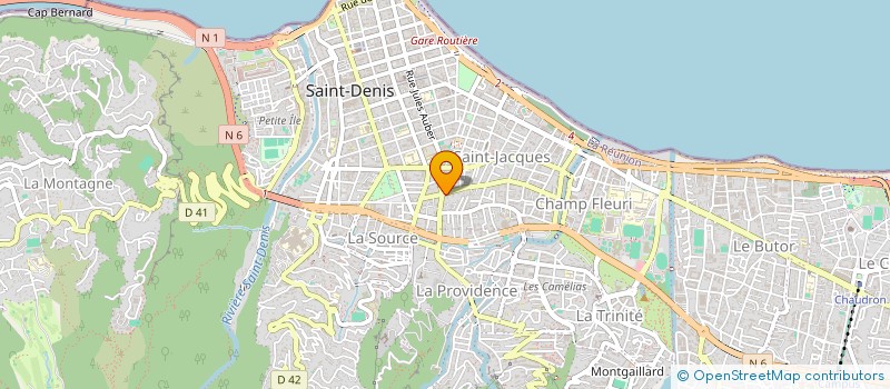 localisation de l'entreprise MONSIEUR LOIC KONDOKI à SAINT-DENIS