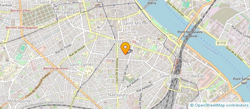 localisation de l'entreprise MONSIEUR LOIC KUATE LOWE  BORDEAUX