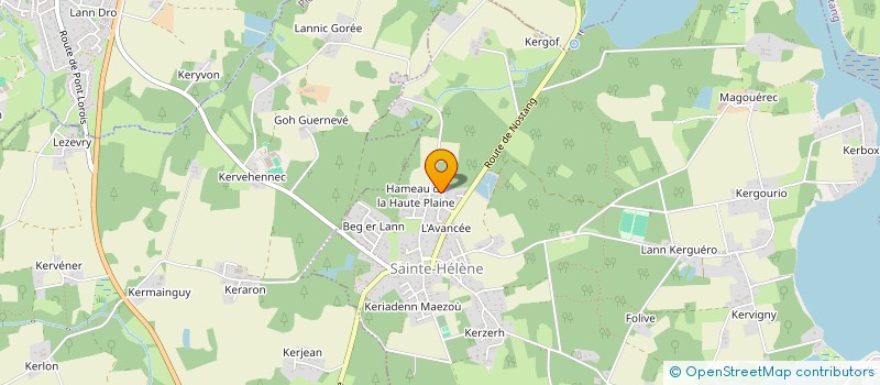 localisation de l'entreprise MONSIEUR LOIC L HARIDON  SAINTE-HELENE