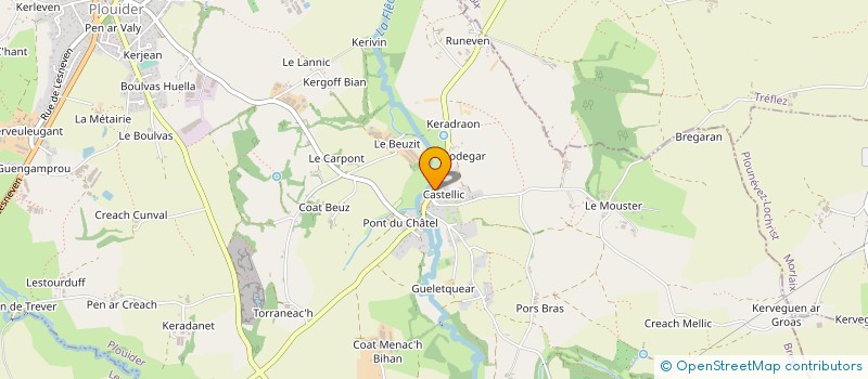 localisation de l'entreprise MONSIEUR LOIC L'HUILLIER à PLOUIDER